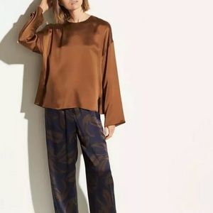 Vince Silk Blouse | NWT | Size L